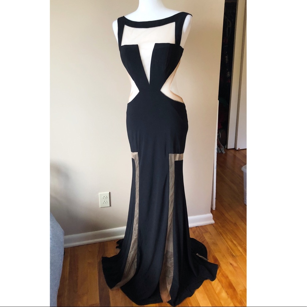 Sherri Hill illusion gown